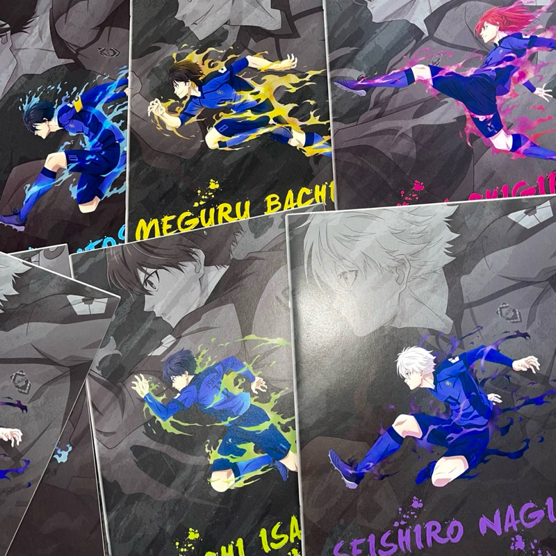 ⚽️ สมุดบลูล็อก ⚽️ Blue Lock Notebook /ขังดวลแข้ง/บลูล็อค/นางิ/บาจิระ/ริน/จิงิริ/อิซางิ/Nagi/Rin/Bachira ‼️ของแท้‼️