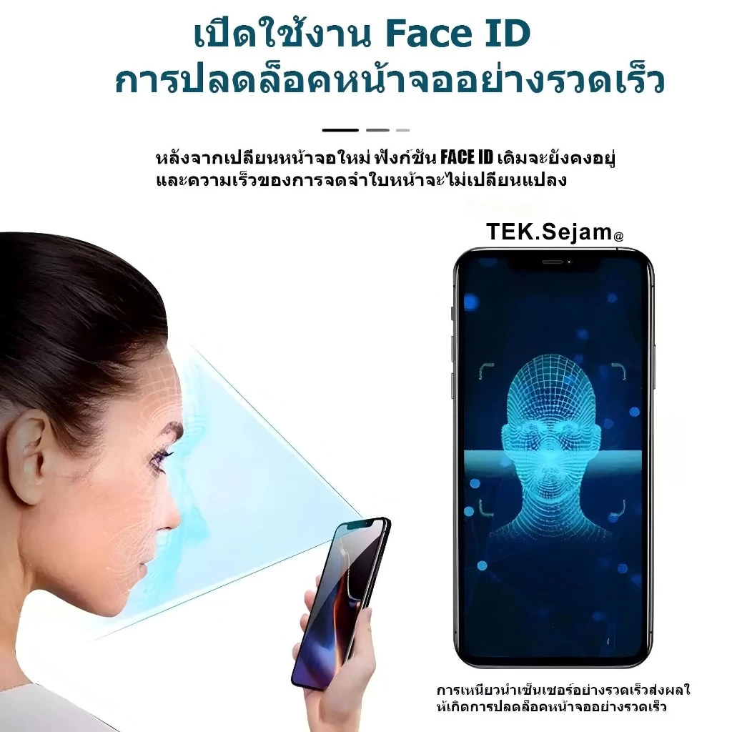จอแสดงผลสำหรับ iPhone X XR XS MAX 11 11Pro 11ProMax 12 ชุดหน้าจอ OLED LCD  ระดับพรีเมี่ยม พร้อมทัช สำหรับ thumbnail 4