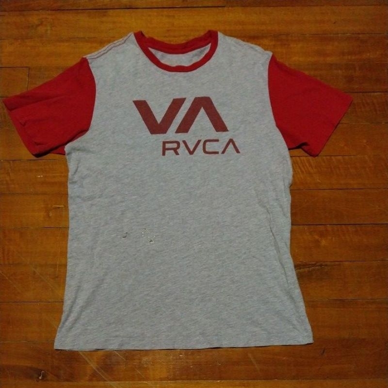 เสื้อยืดแขนสั้น แนวสเก็ตบอร์ด RVCA แท้ มือสอง สภาพดี ของพร้อมส่งครับ