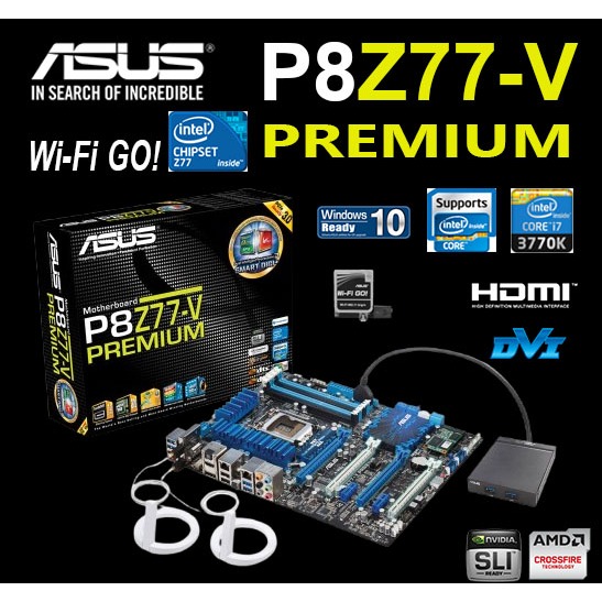 Mainboard INTEL ASUS P8Z77-PREMIUM (Socket 1155) มือสอง พร้อมส่ง แพ็คดีมาก!!!