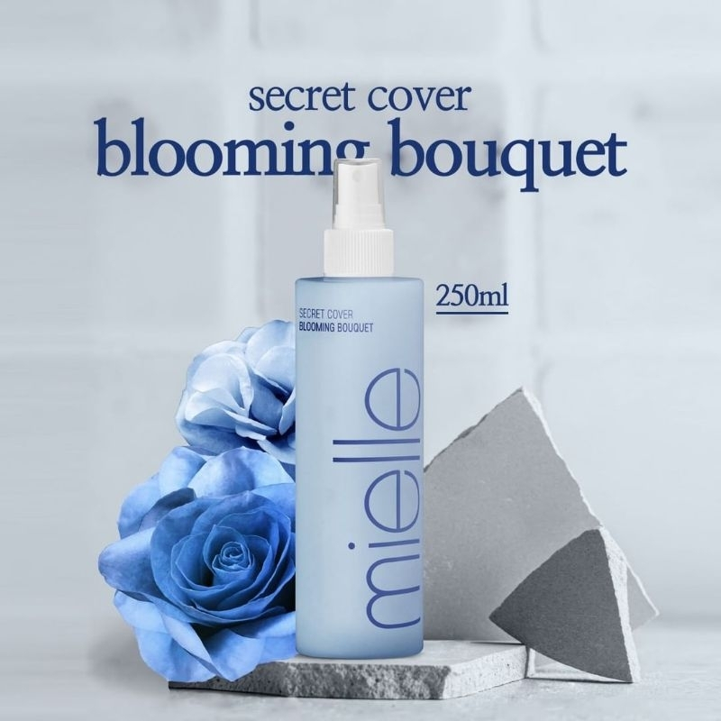 Mielle Secret Cover Blooming Bouquet 250ml อาหารผมเหมาะสำหรับผมทำสี ไม่ต้องล้างออก