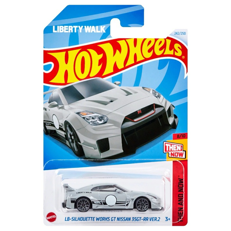 (พร้อมส่ง) Hot Wheels Basic Car LB-Silhouette Works Gt Nissan 35GT-RR VER.2 รถเหล็ก รถชองเล่น