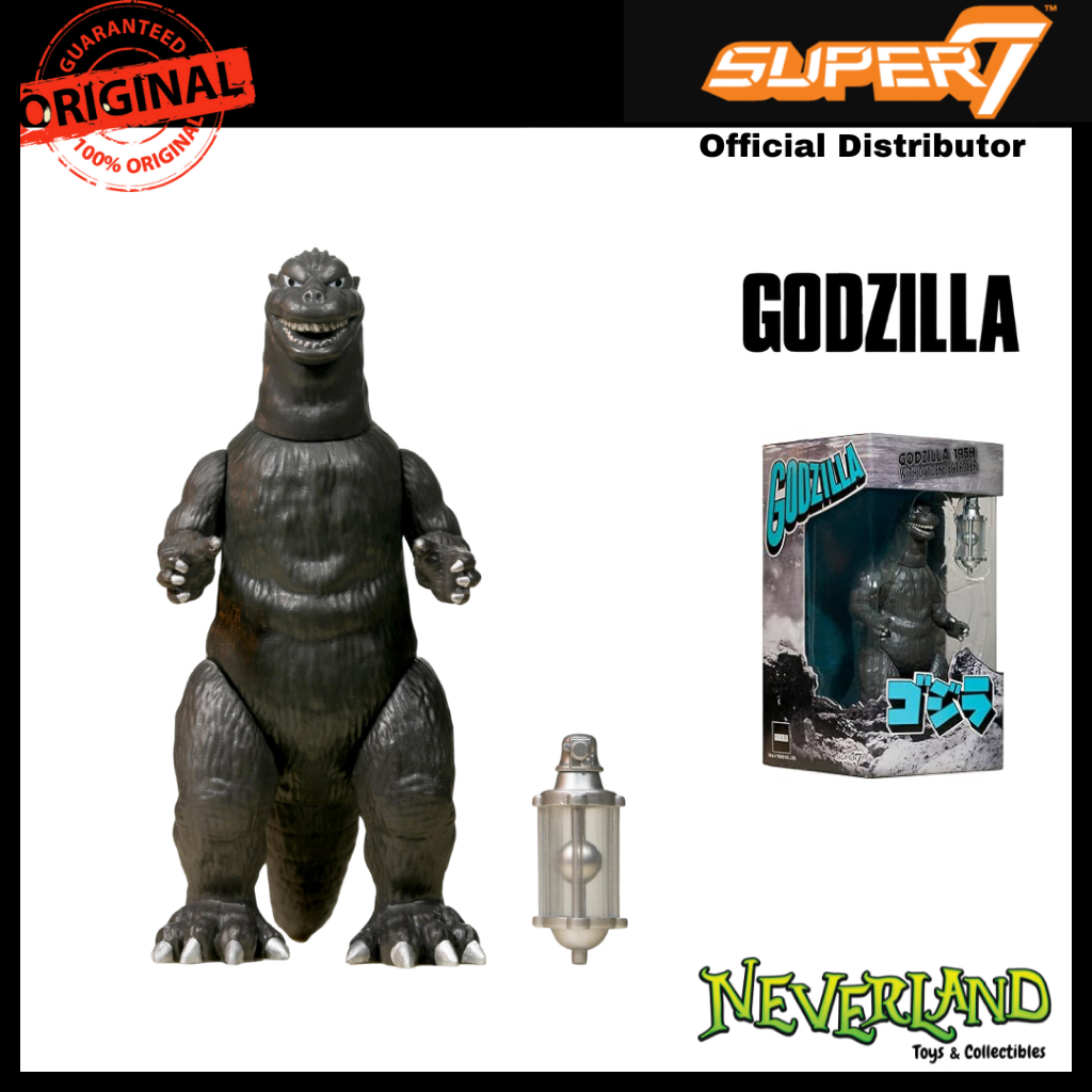 Super7 Godzilla 1954 Silver Screen Toho Reaction Figure