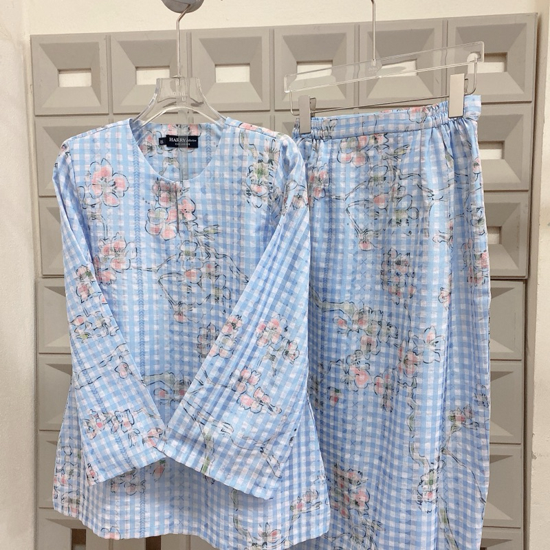 RAYA COLLECTION 2025  NEW : MINI KURUNG HARRY CAROS (รหัส: RY HR 03)