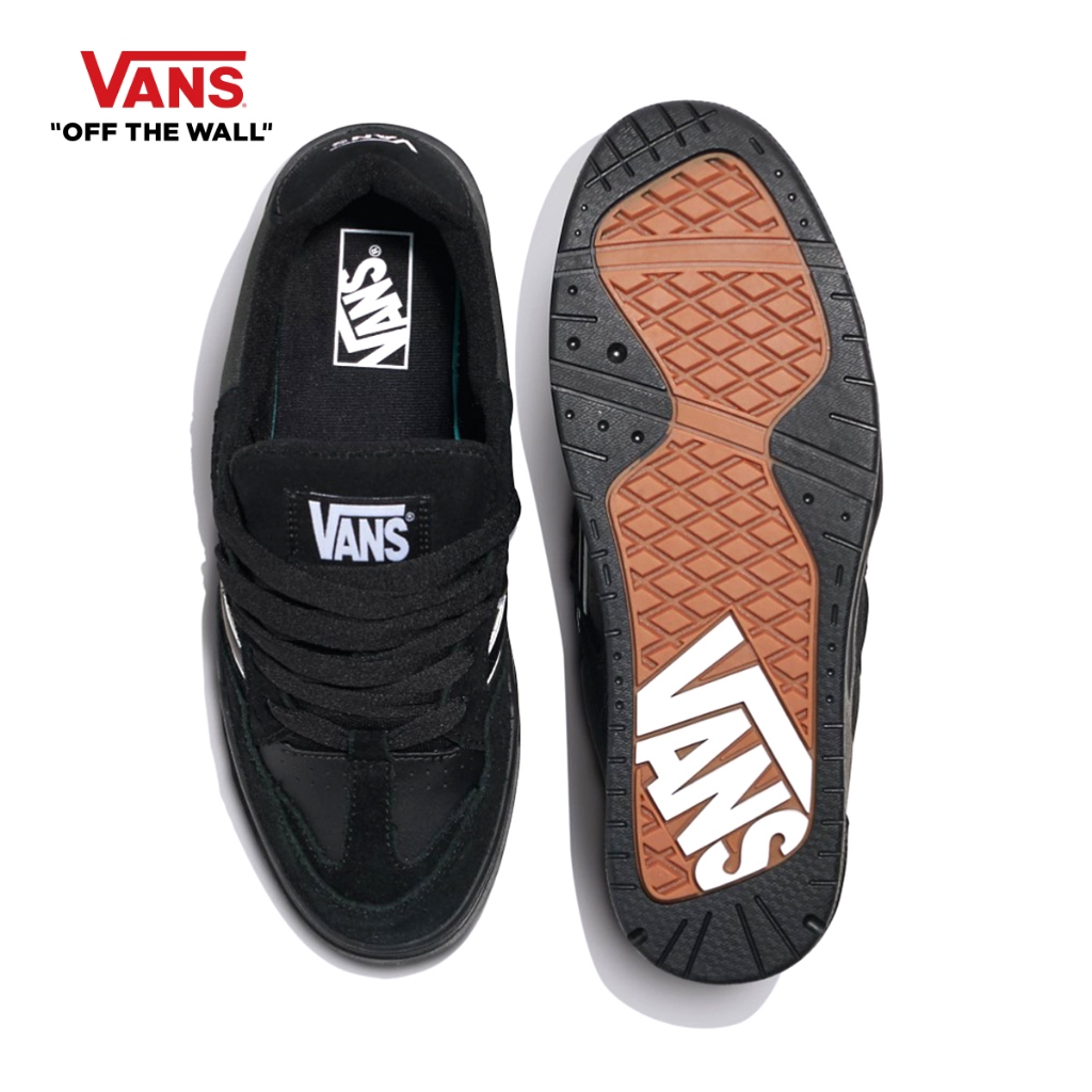VANS UPLAND  - BLACK/BLACK/WHITE รองเท้าผ้าใบ อัพแลนด์ ชาย หญิง