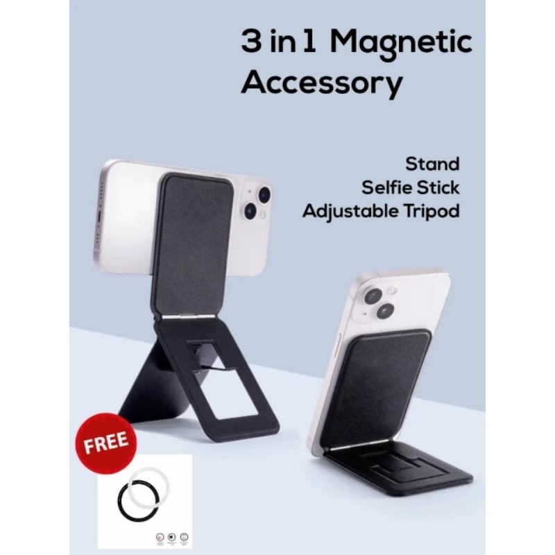 Magsafe Magnetic Magsafe Tripod Adjustable Phone Stand Holder ขาตั้งโทรศัพท์แบบปรับได้พร้อมขาตั้งกล้