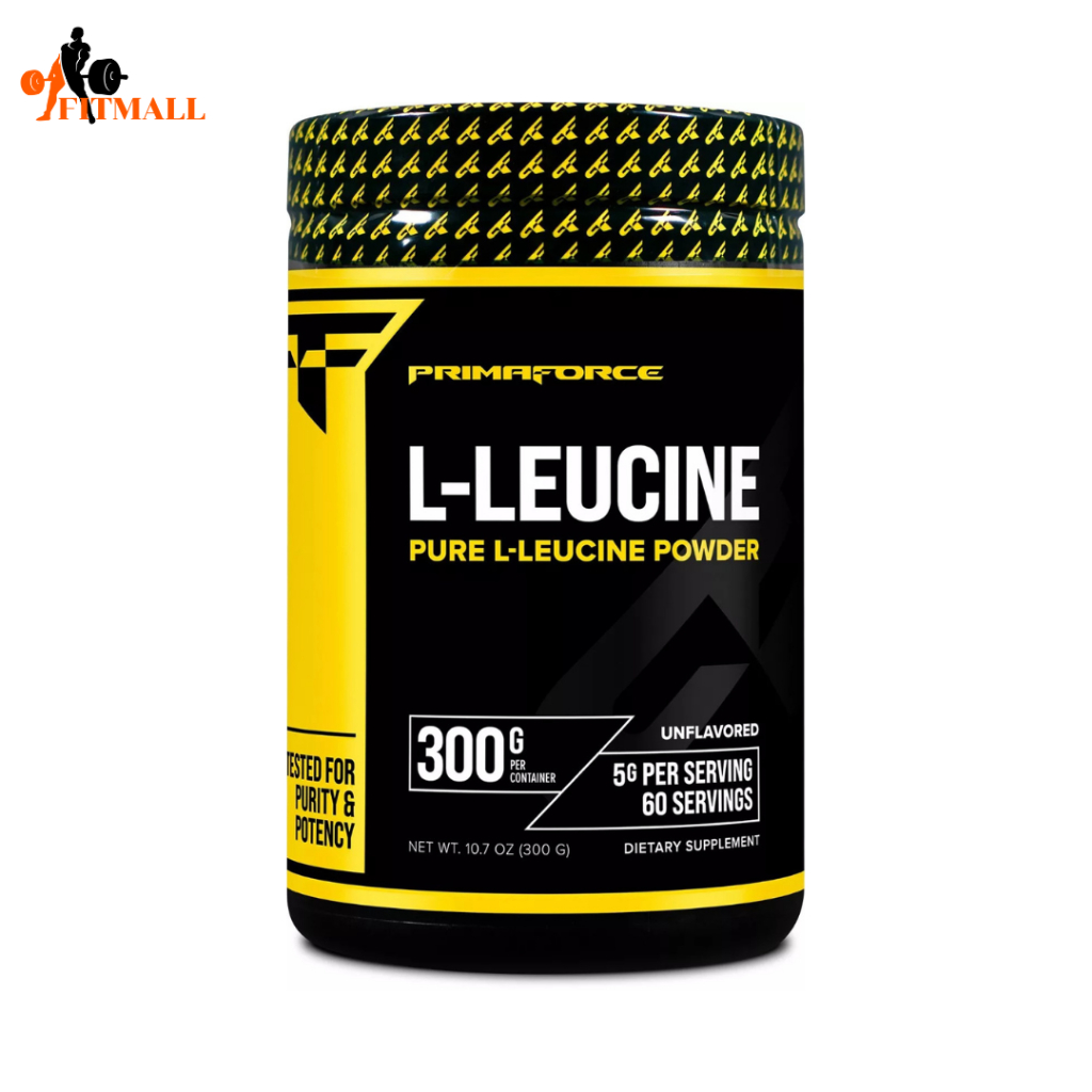 PrimaForce L-Leucine Powder 300 Grams, supports muscle protein synthesis and enhances strength