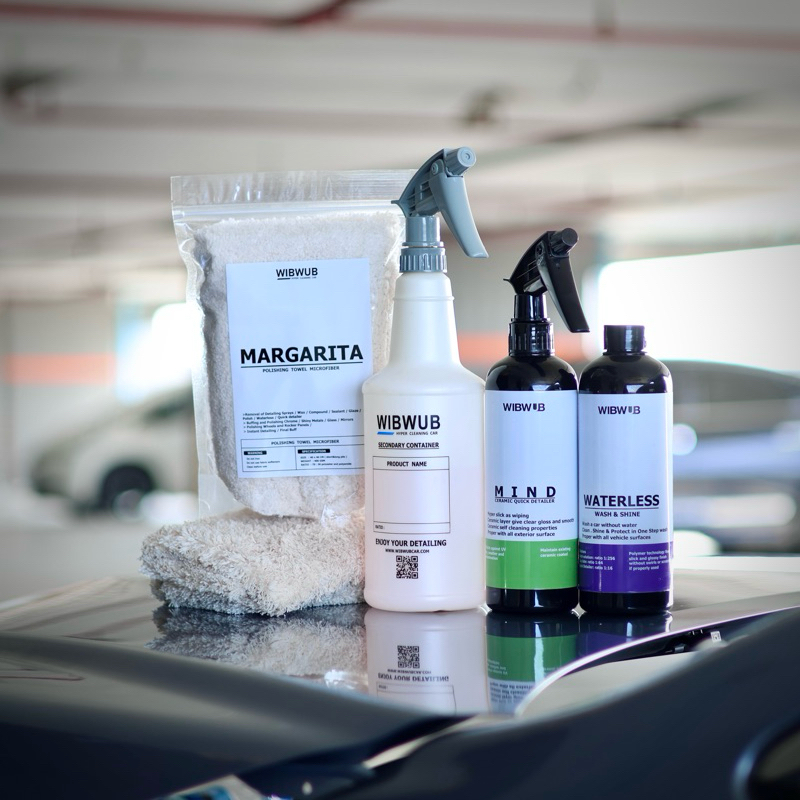 เซทสำหรับคอนโด หรือมีพื้นที่จำกัดในการล้างรถ (Condo set)