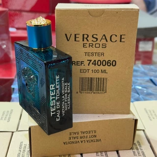 Versace Eros Pour Homme EDT 100 ml. เทสเตอร์ กล่องน้ำตาล