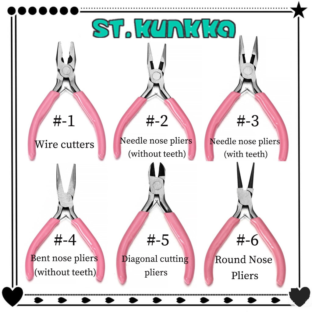 คีมแฮนด์เมดขนาดเล็ก St.kunkka สำหรับการทำเครื่องประดับ DIY เรือจากประเทศไทย