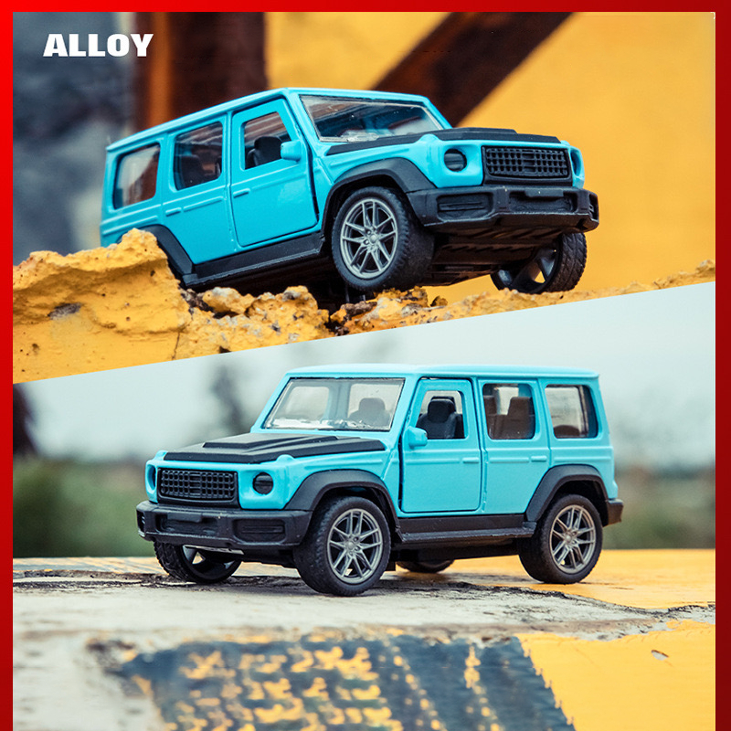 [พร้อมส่ง]ของเล่นรถโลหะผสม โมเดลรถหรูSUV รถกระบะ โมเดลรถโลหะผสม สเกล 1:36 ยานพาหนะ มีเสียง มีไฟ ของเล่นสําหรับเด็ก