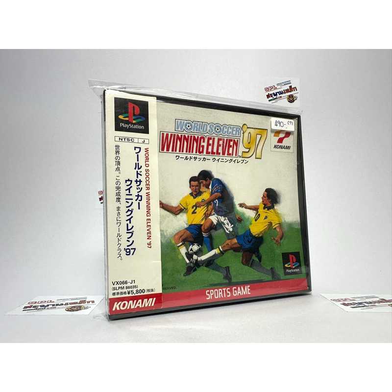 (1) แผ่นแท้ Play Station (japan)(ps1)  World Soccer Winning Eleven '97