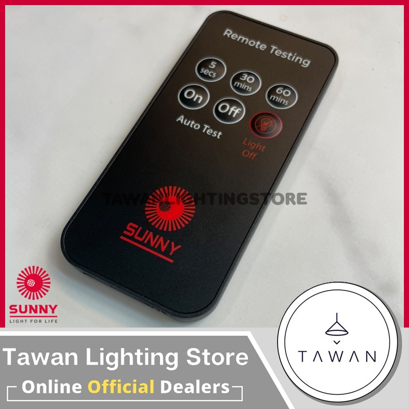 Sunny รีโมทสำหรับทดสอบไฟฉุกเฉิน รุ่น S3 สำหรับใช้กับโคมไฟฉุกเฉินรุ่น SG
