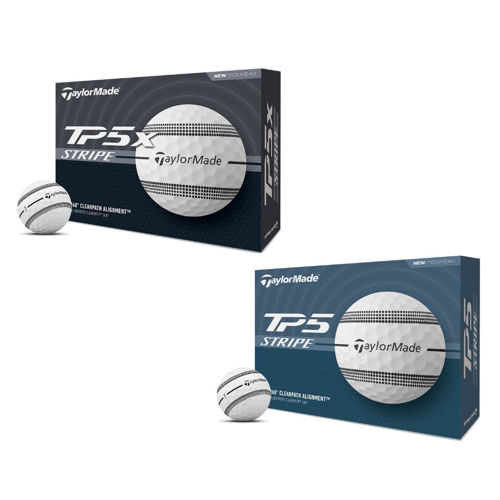 ลูกกอล์ฟ TAYLORMADE TP5x / TP5 Stripe Golf Balls รหัสสิค้า V99023-NS-V99020-NS