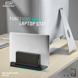 ERGONOZ 2-in-1 multifunctional holder ใช้วาง Mini PC ติดกับVESAแขนจับจอ Laptop Stand แท่นวางแล็ปท็อป