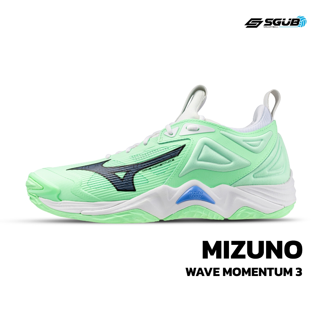 รองเท้าวอลเลย์บอลของแท้ MIZUNO Unisex รุ่น WAVE MOMENTUM 3