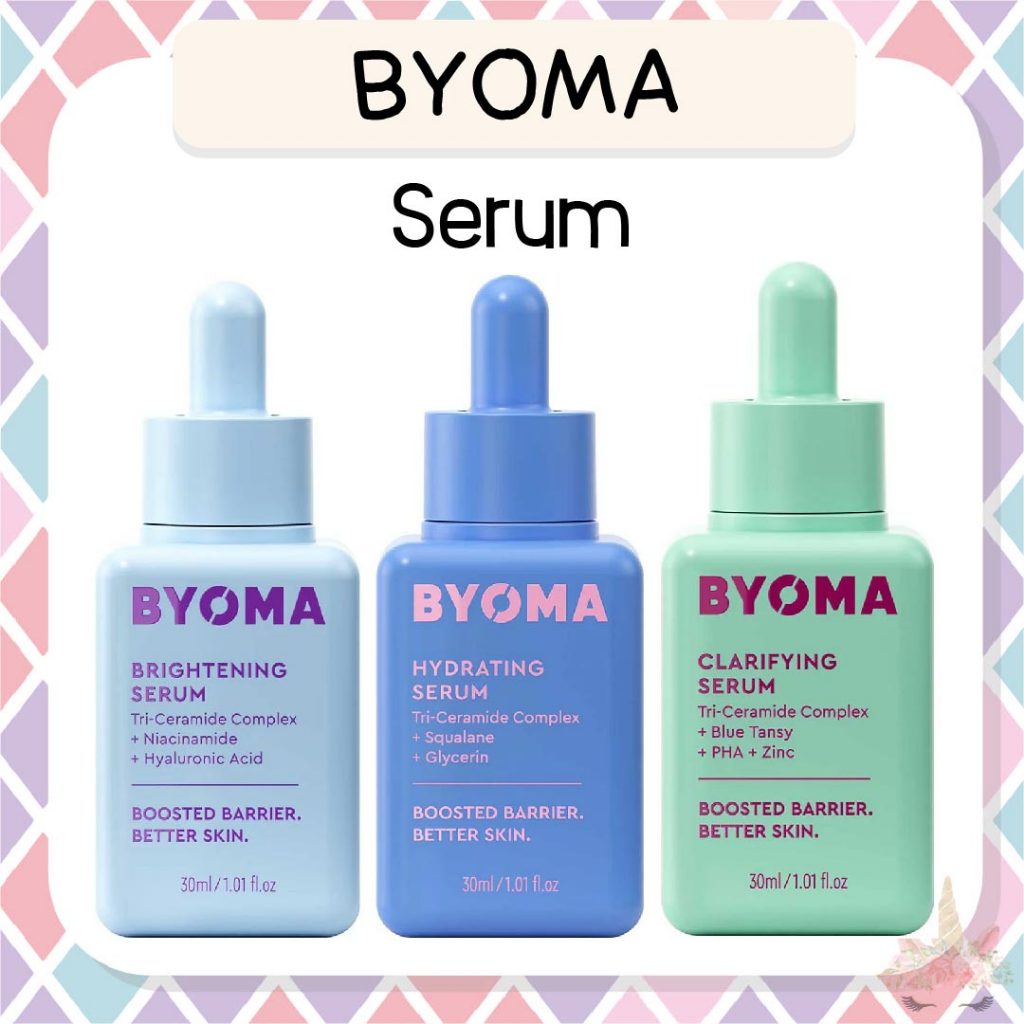 *พร้อมส่ง/ของแท้‼️* BYOMA Clarifying / Brightening /  Hydrating Serum 30 ml.