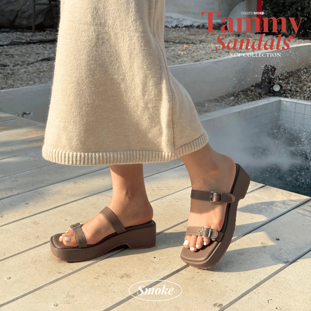 Tammy Sandals : รองเท้าแตะรุ่นใหม่ล่าสุด น้ำหนักเบาใส่สบายสุดๆ จะเท้าเล็กเท้าใหญ่ก็มีไซส์ให้เลือก ราคา ถูกที่สุด ดีลบีเคเค แกลเลอรีภาพที่ 8