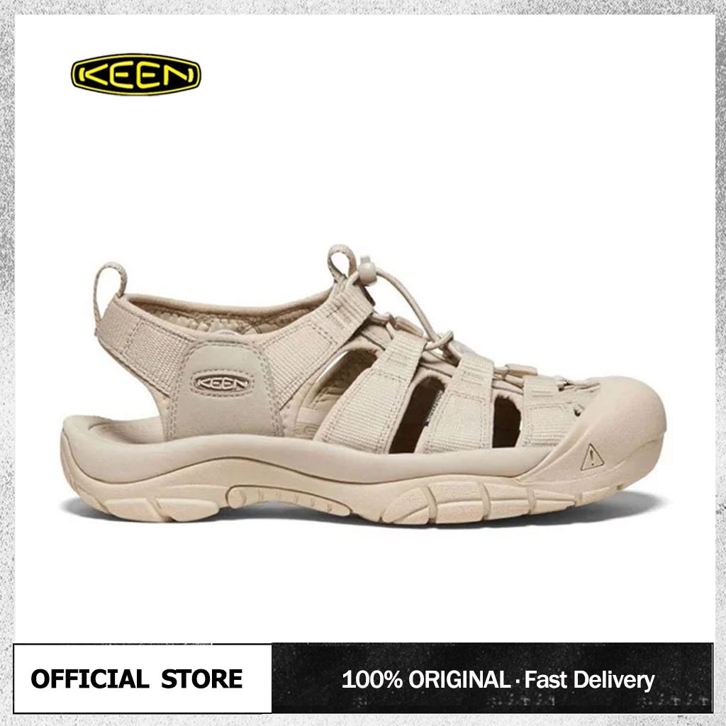 รองเท้าkeen NEWPORT H2(สีครีม-Cream) กันน้ำระบายอากาศ และสวมใส่ได้ทั้งฤดูกาล เปลี่ยนขนาดฟรี keen แท้