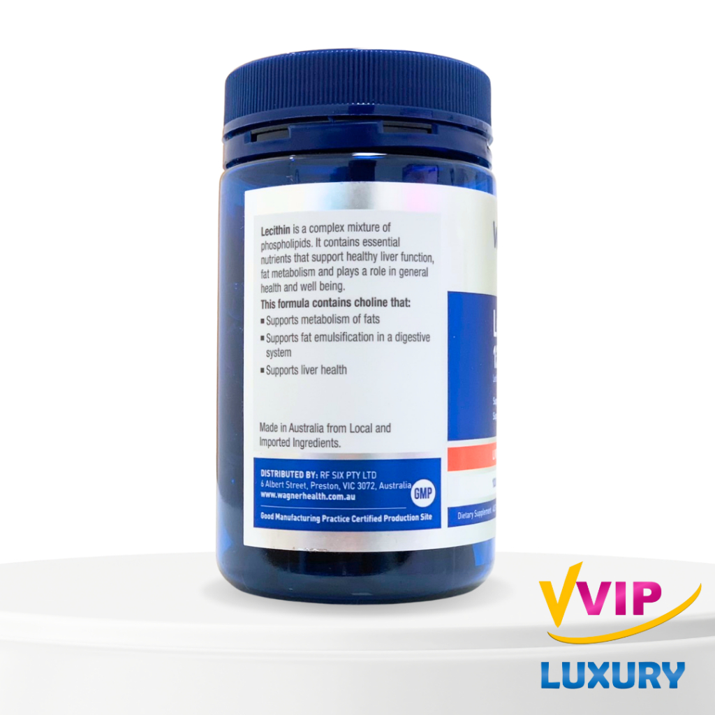exp05/2027 เลซิติน Wagner Lecithin 1200 100 Capsules - รูปที่ 2