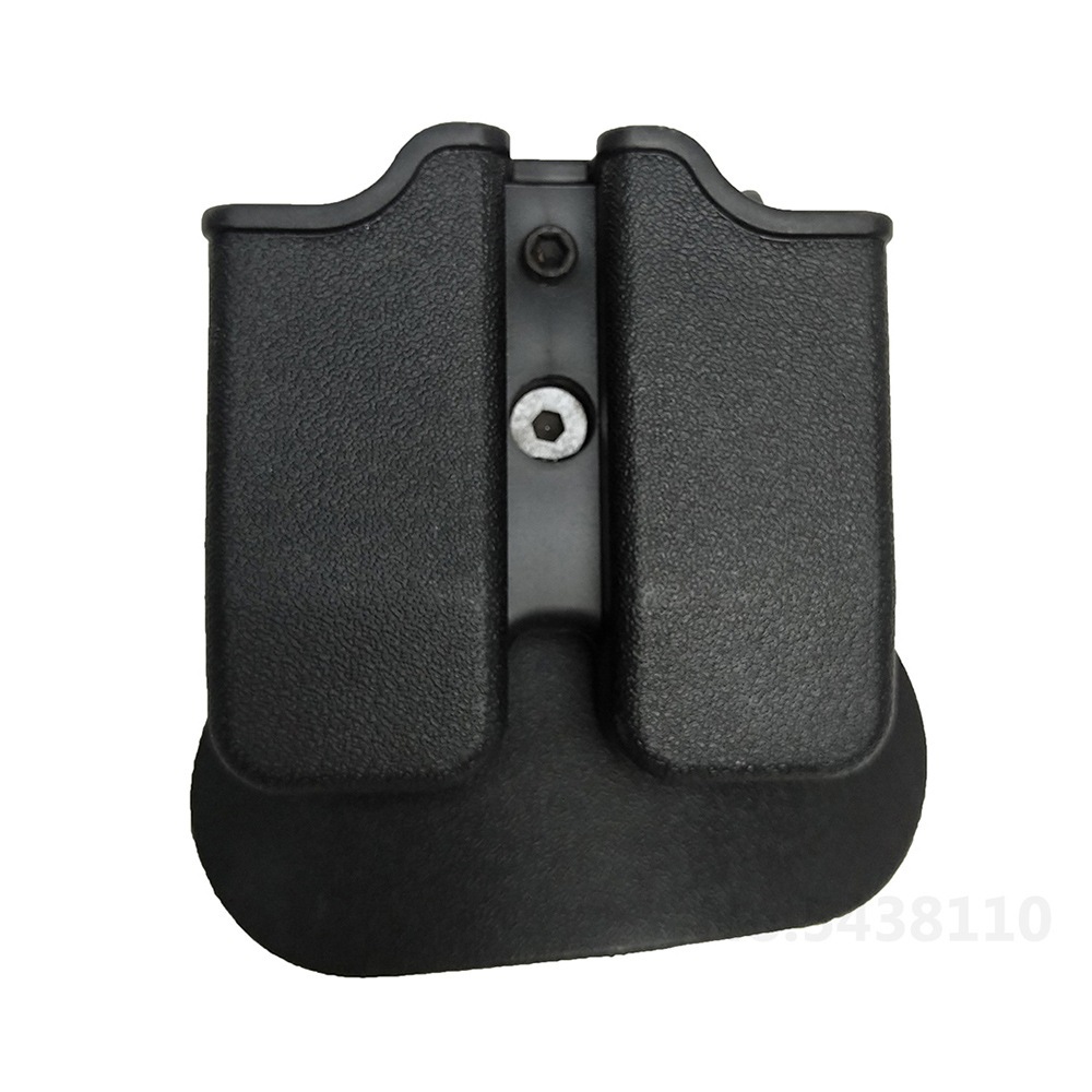 ซองแมกกาซีนคู่ 9 มม สําหรับ Glock 17 Beretta M9 M92 Hung 9 มม 40 Mag