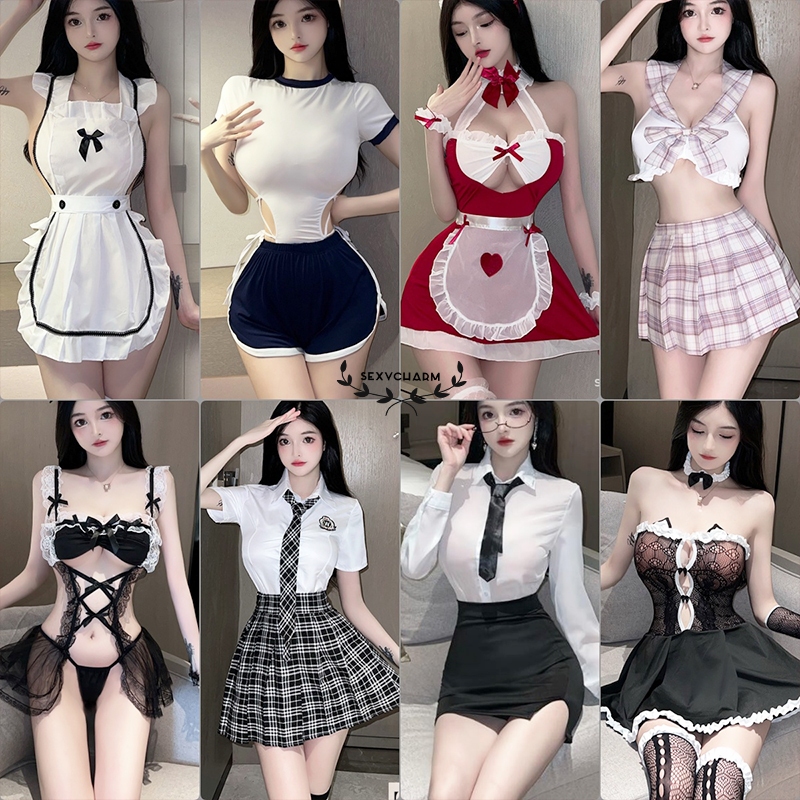 Sexy Charm🔥🔥ชุดเซ็กซี่ ชุดยั่วยวน ชุดคอสเพลย์ ชุดเมด ชุดเลขา...  หลากหลายสไตล์ มาถึงใน 1-3 วันทำการ