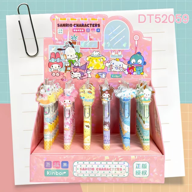 Sanrio ปากกาเจลอะคริลิคไอศครีม งานแท้ Kinbor DT52059