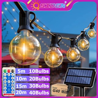 OSIDEN ไฟปิงปอง ชาร์จพลังงานแสงอาทิตย์ ไฟเส้น ชาร์จยูเอสบี 5…