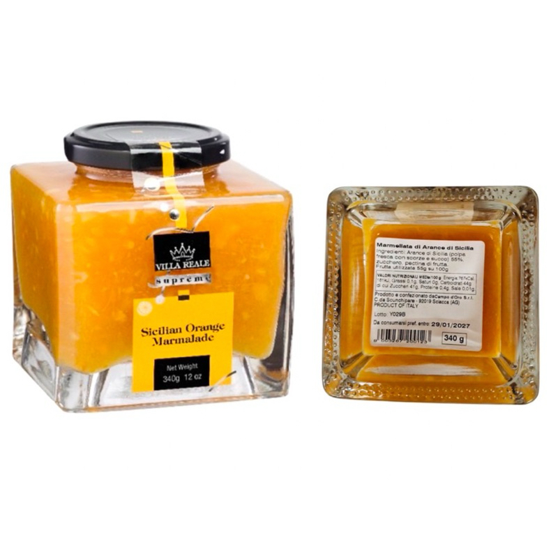 CAMPO SICILIAN ORANGE JAM 340g. & SWEET PISTACHIO SPREAD 220g.