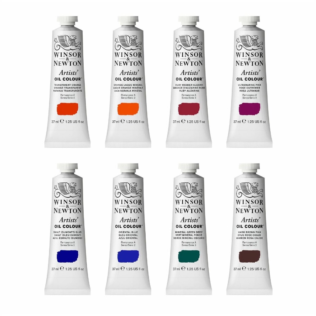 [part 2/2] Winsor & Newton Artists’ Oil Colour 37 ml. I สีน้ำมันเกรดศิลปินสำหรับมืออาชีพ