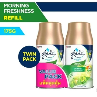 (แพคคู่คุ้มกว่า) รีฟิลเกลด Glade automatic spray refill ชนิดเติม ใช้กับเครื่องพ่นสเปรย์อัตโนมัต ขนาด 252 มล.