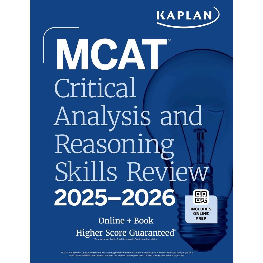 Chulabook|c321|หนังสือ|MCAT CRITICAL ANALYSIS AND REASONING SKILLS REVIEW 2025-2026 9781506294162