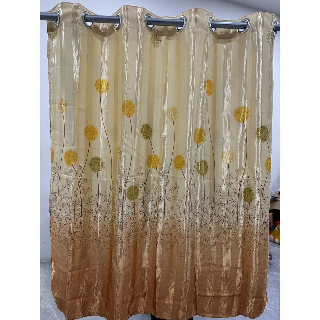 แนะนำ ผ้าม่าน ผ้าม่าน ผ้าม่านหน้าต่าง ผ้าม่านสำเร็จรุป ผ้าม่านเจาะตาไก่ ผ้ายูวีลาย2ด้านขนาด130*130 สีสวย ตรงปก100% ราคาพิเศษ มีเก็บเงินปลายทาง