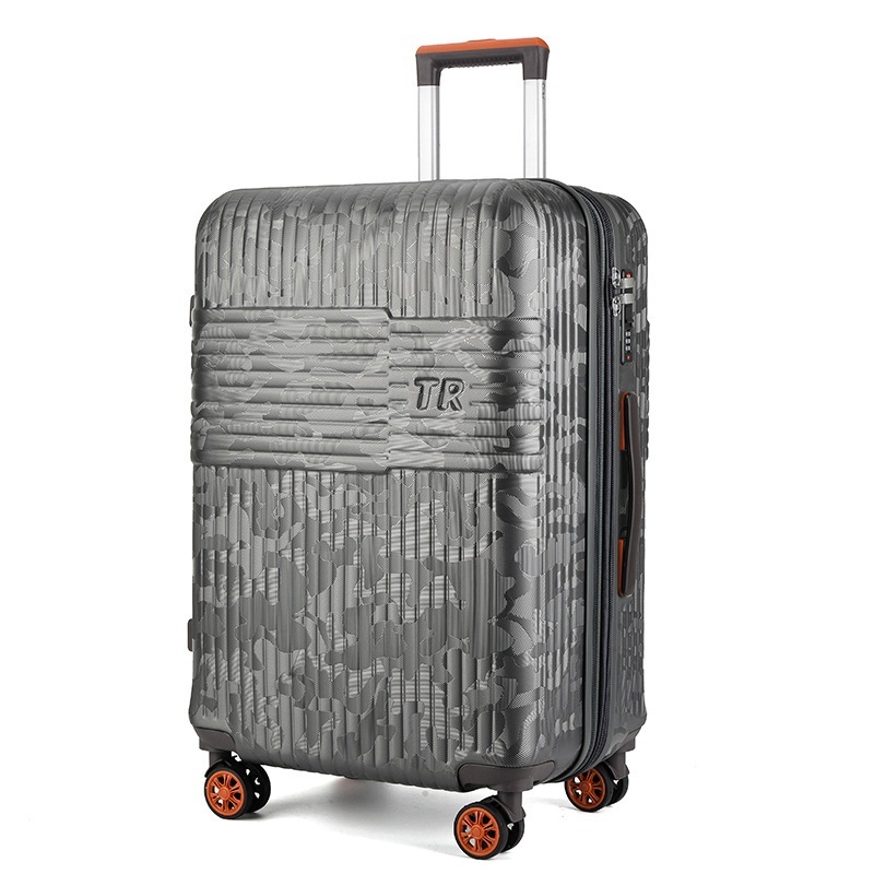 (ซิปคู่ สามารถขยายได้)กระเป๋าเดินทางล้อลาก ทนทาน วัสดุ ABS+PC แข็งแรง luggage 20/24/28 นิ้ว กระเป๋าเดินทาง