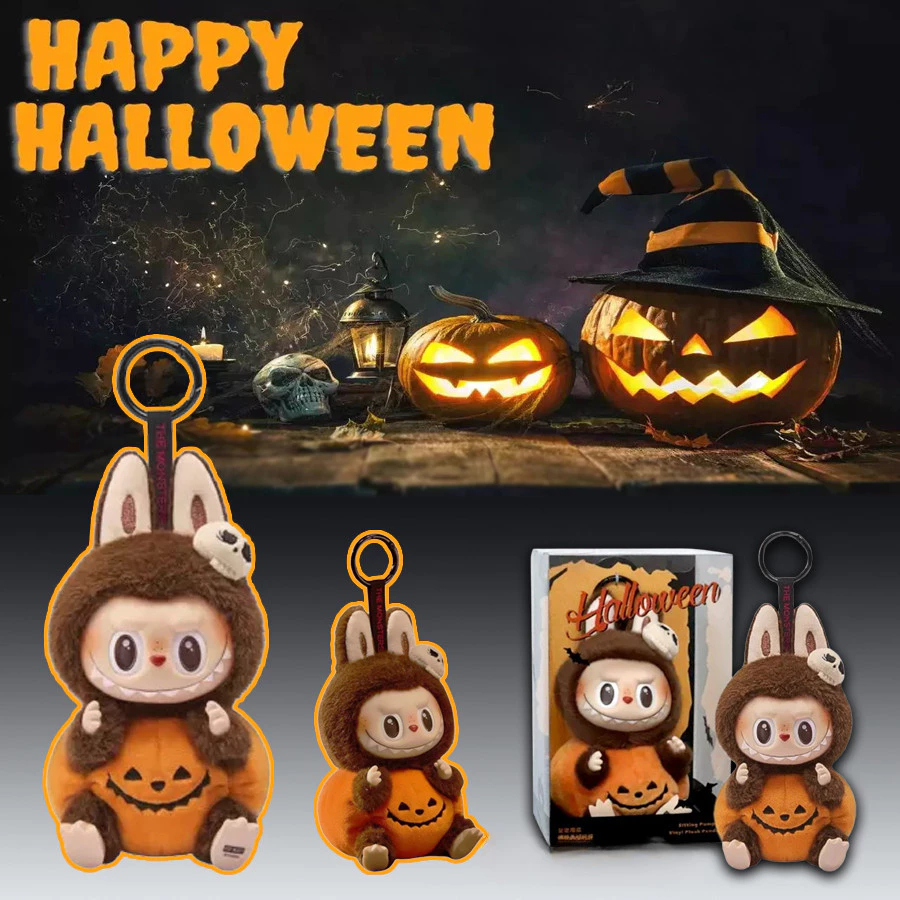 ซีรีส์ฮาโลวีน Labubu Halloween ตุ๊กตาตุ๊กตา Labubu limited edition ตุ๊กตาสําหรับวันหยุดของขวัญ