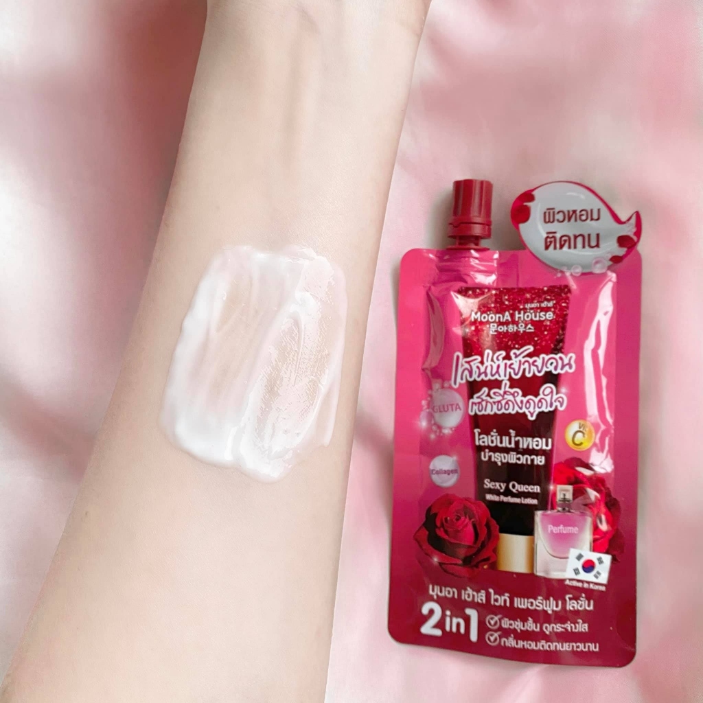 MoonA House White Perfume Lotion มุนอาเฮ้าส์ ไวท์ เพอร์ฟูม โลชั่น
