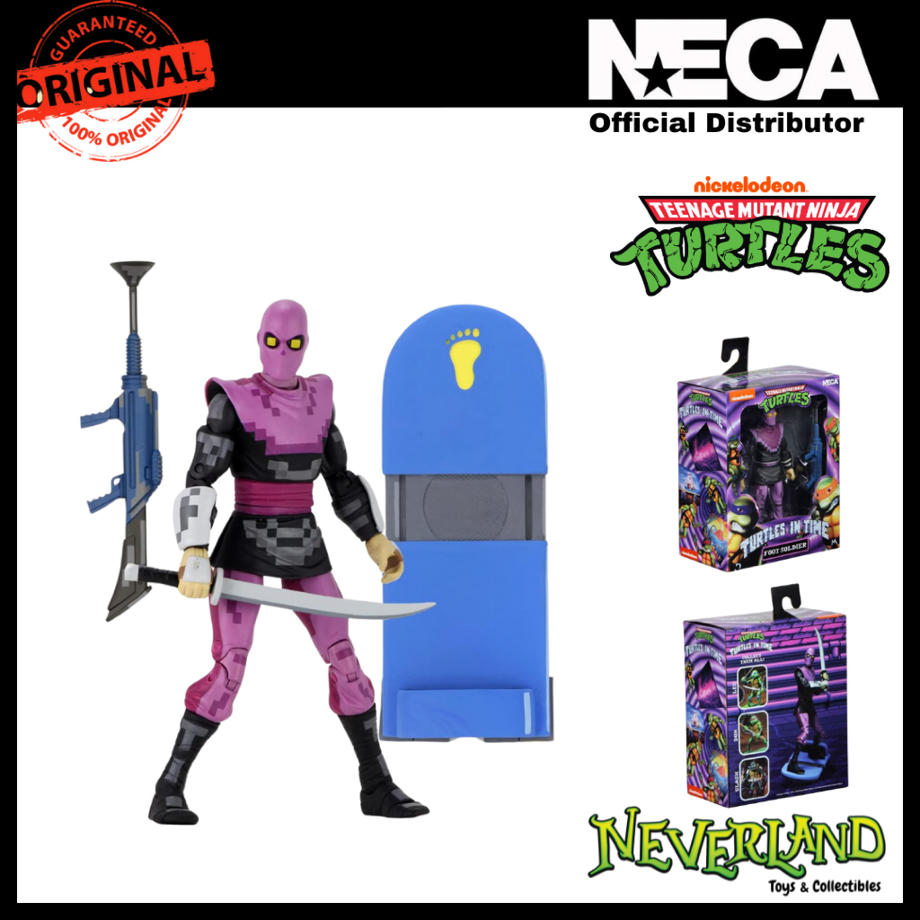 (NECA) TMNT: Turtles in Time - 7" Scale Action Figures - Foot Soldier