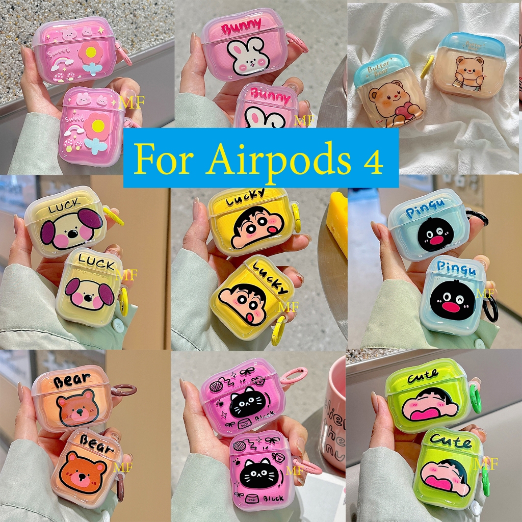 【ส่งจากไทย】เคส มาใหม่ สำหรับ Airpods 4/gen 4 ลายสวยน่ารักมาก สำหรับ Airpods Case