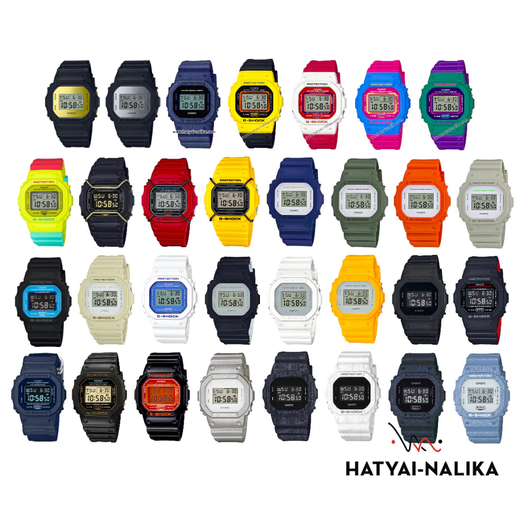 🔥ของแท้🔥 G-SHOCK หายาก DW-5600 series DW-5600CS,DW-5600SL,DW-5600DC,DW-5600CU,DW-5600P,DW-5600M,DW-5