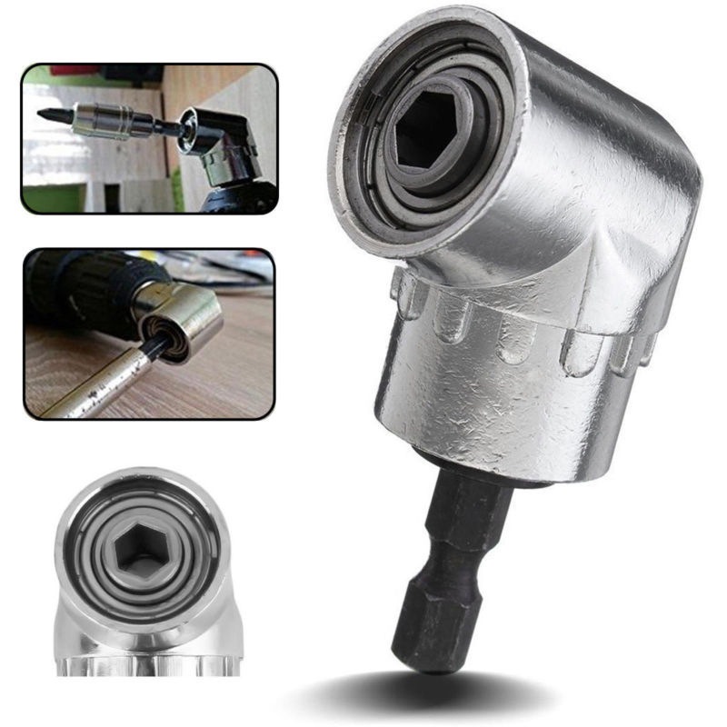 ข้อต่องอ 105 องศา ต่อสว่าน และไขควงไฟฟ้า ไขขวง หัวบล็อค หัวยิง 105°  อุปกรณ์เข้ามุม 105 องศา