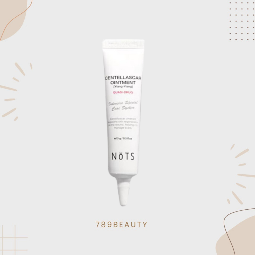 ล้างสต็อค หมดแล้วหมดเลย ✅ พร้อมส่ง ✅ Nots Centella scar Ointment Ylang-Ylang 15 กรัม  ✅ ของแท้ ส่งจากไทย ✅