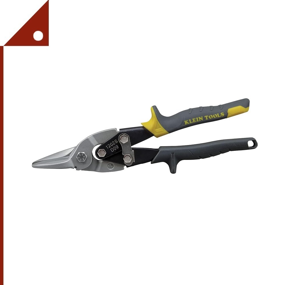 Klein Tools : KLT1202S* กรรไกรตัดโลหะแผ่น Metal Shears Aviation Snips Straight Cut