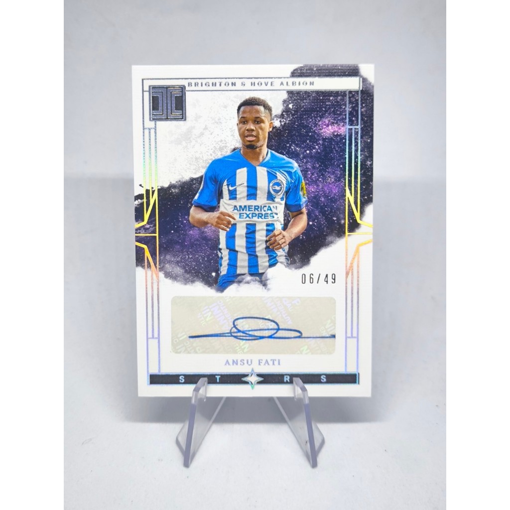 การ์ดลายเซ็น Panini Impeccable Ansu Fati Premier League Impeccable Signatures 2023-24