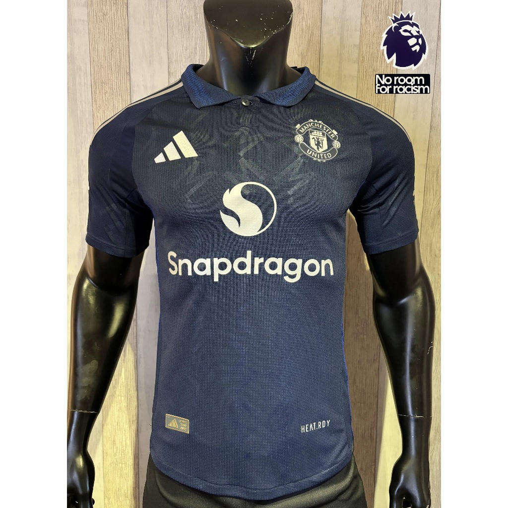 เสื้อบอล เกรดเพลเยอร์ ทีมแมนยู สีกรม 2024/2025กล้ารับประกันสินค้าทุกตัว Player