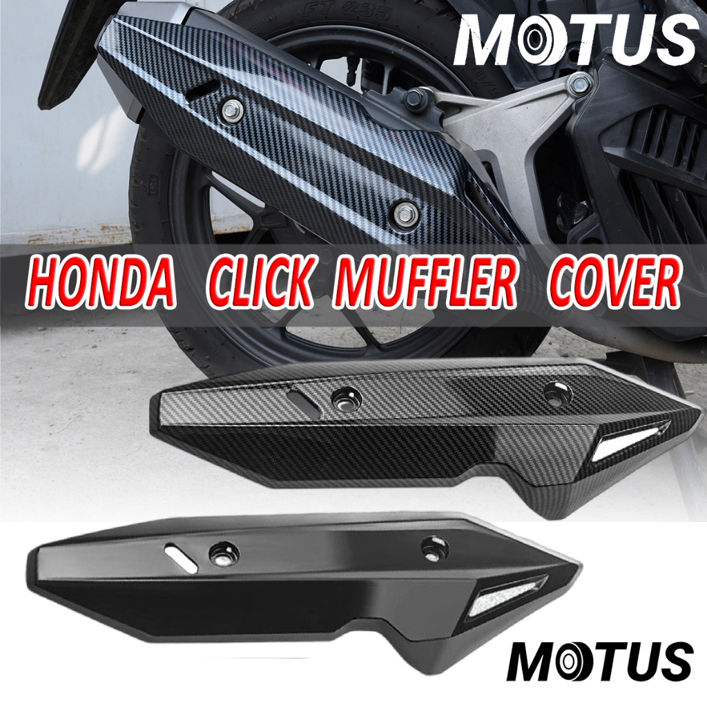 MOTUS ฝาครอบท่อไอเสีย อุปกรณ์มอเตอร์ไซค์ click125i/150i เเผ่นกันร้อนท่อไอเสีย Urban-Nest