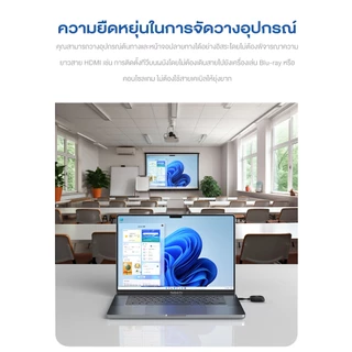 EAKER HDW100 โปรเจคเตอร์ระดับมืออาชีพ ระยะสูงสุด 50 ม. สำหรับประชุม สอน เสียบใช้ได้ทันที รองรับมือถือ&คอมพิวเตอร์