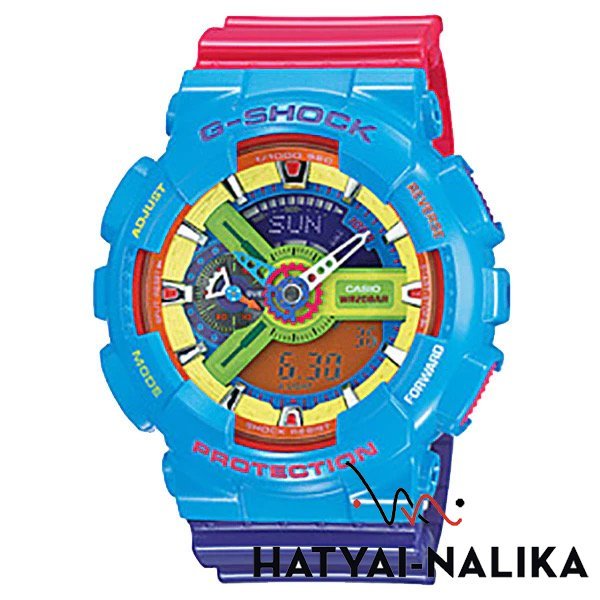 🔥ของแท้🔥 นาฬิกา G-SHOCK LIMITED หายาก รุ่น GA-110F-2A,GA-110F-2,GA-110F,GA-110 (MANBOX) Hyper Color