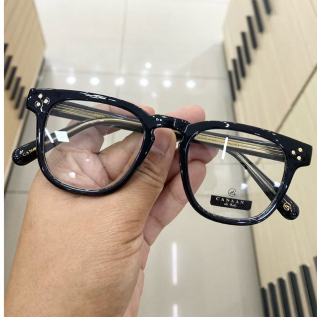 แว่นตา ออกเเดดเปลี่ยนสี สไตล์วินเทจ สุดฮิต  เเบรนด์canaan สั่งตรงจากโรงงาน กัน UV400 สามารถนำกรอบเปลี่ยนเลนส์สายตาได้