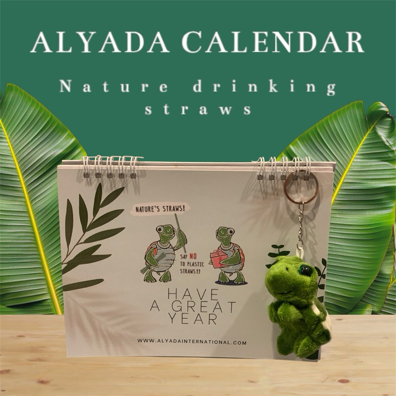 ปฏิทินตั้งโต๊ะ Alyada Calendar 2568 🌎