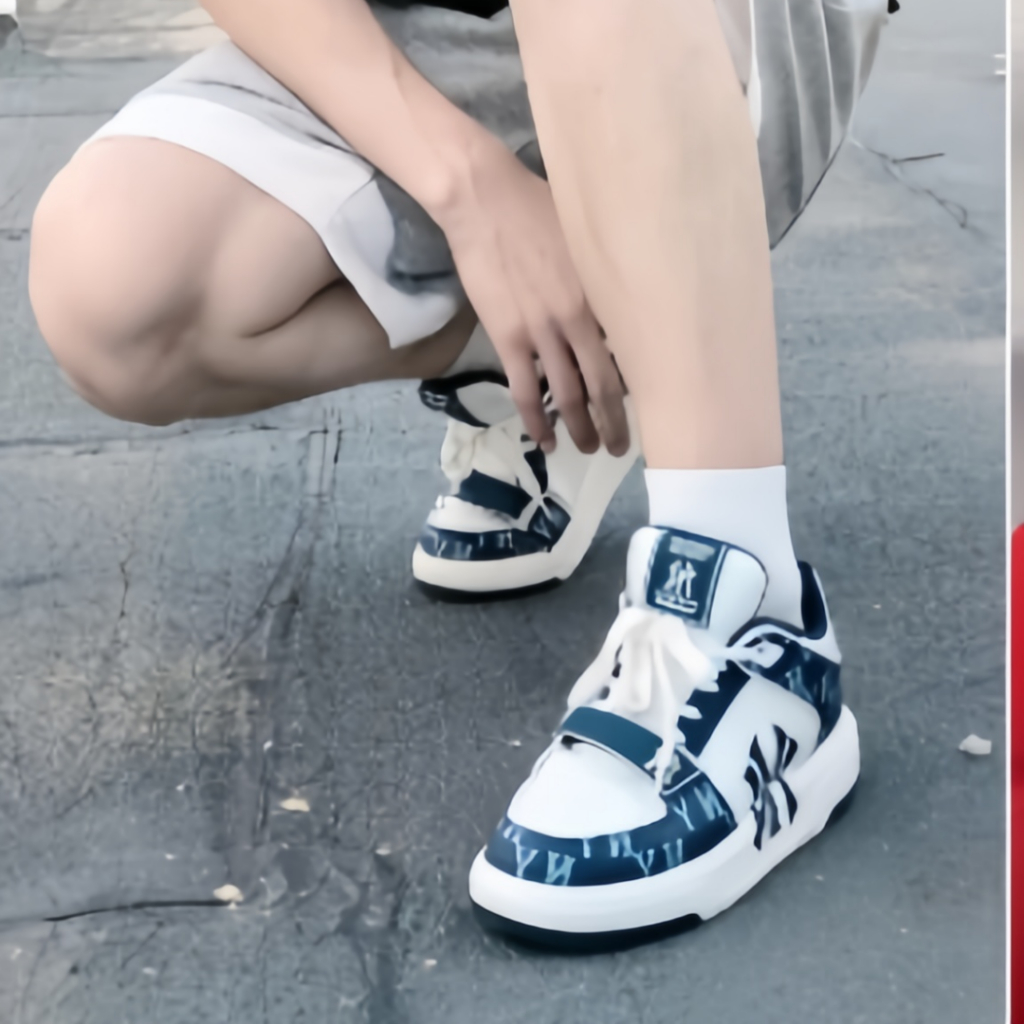 MLB Chunky Liner สีน้ำเงินกรมท่า ของแท้ 100 %  Sports shoes Running shoes style